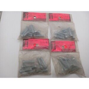 4 Pack Lot #1/4-20 x 1" Slotted Round Head Reed & Prince Machine Screws (32pcs)